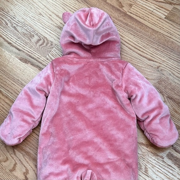 Carter’s Baby Snowsuit Fox Pink Size 9 months - Picture 6 of 10